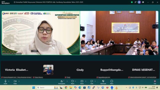 Susun Rencana Aksi Daerah Pangan dan Gizi, Pemkab Humbahas Gelar Konsultasi Publik: Kembangkan Potensi Lokal demi Masyarakat Mandiri Pangan dan Sehat